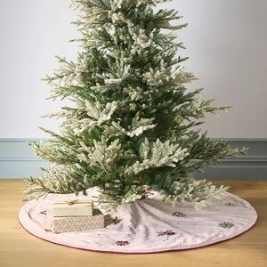 Anthropologie Coretta Tree Skirt - Blush Pink
